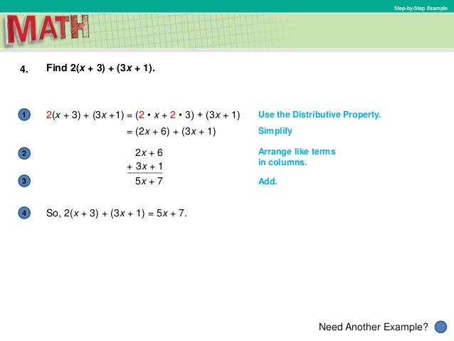 7 Lesson 5 6 Simplify Algebraic Expressions