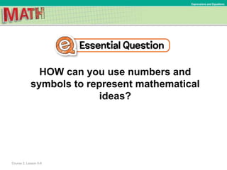 (7) Lesson 5.8 - Factor Linear Expressions | PPTX