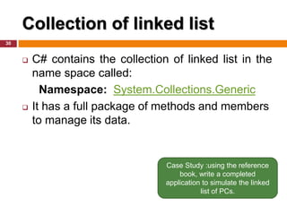 Chapter 5: linked list data structure | PPT