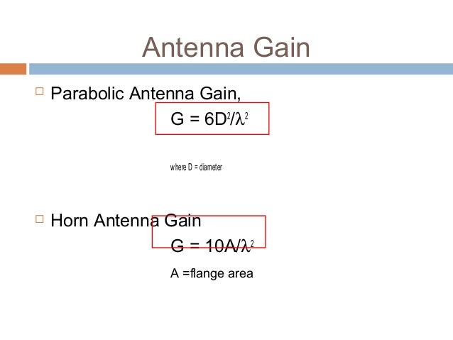 Parabolic Reflector Antenna | Theory & Formulas | Electronics Notes