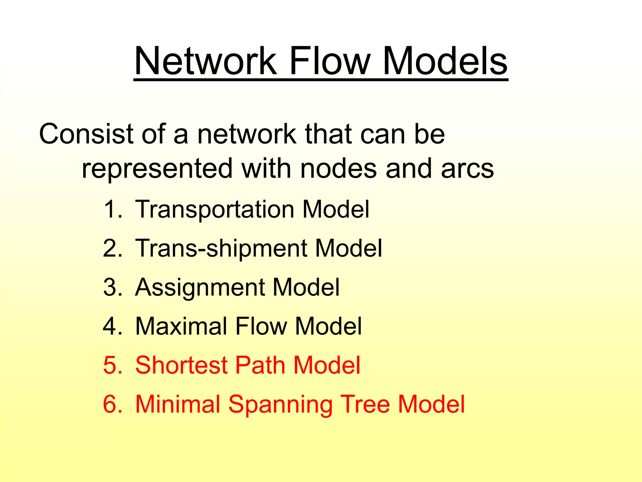 Kuliah teori dan analisis jaringan - linear programming | PPTX