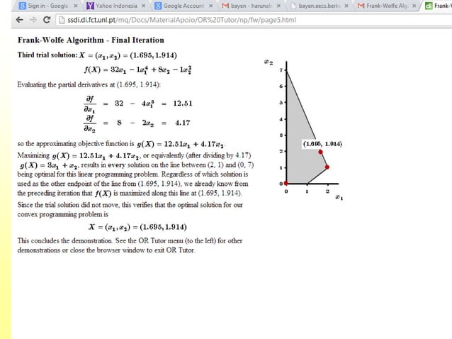 Kuliah teori dan analisis jaringan - linear programming | PPTX