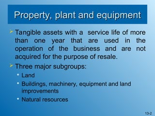 Chapter 5 Audit of property plant and equipment | PPT