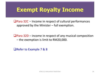 Rm20 Example Chapter 5; non business income students | PPTX
