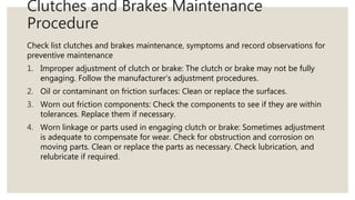 Chapter 5 : Clutches and Brakes PPTX