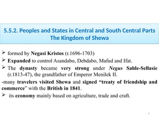 Medieval Interactions and State Formation in the Horn of Africa | PPTX