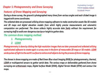 Photogrammetry Pdf Chapter 5 Photogrammetry and Drone surveying_New.pdf