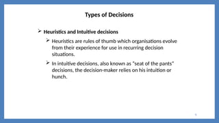 Intuitive Hunches Comprehensive Guide to Managerial Decision-Making Principles and ...