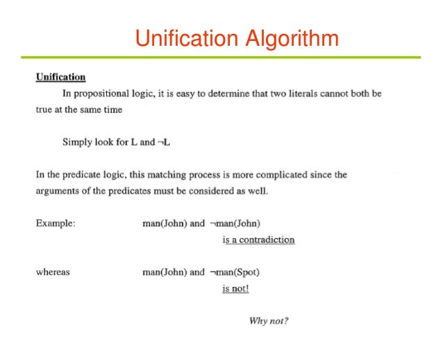 Predicate logic