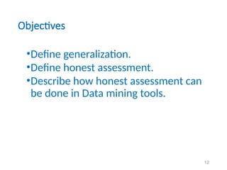 Chapter 5 PredictiveModeling for Data mining | PPTX