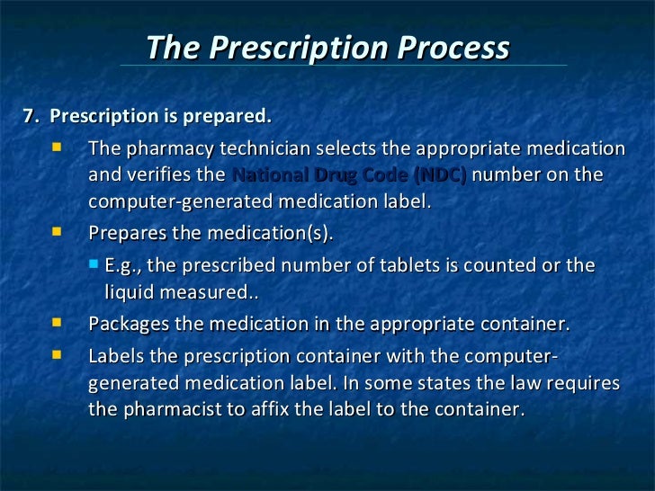 Chapter 5 prescriptions