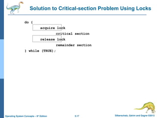Chapter 5 Process Synchronization os.ppt