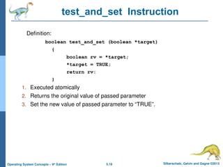 Chapter 5 Process Synchronization os.ppt