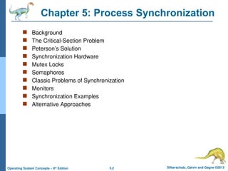 Chapter 5 Process Synchronization os.ppt