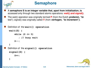 Chapter 5 Process Synchronization os.ppt