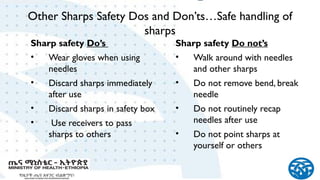 Chapter 5 SHARPS AND INJECTION SAFETY_Final_Draft.pptx