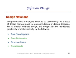 Chapter 5 software design | PDF