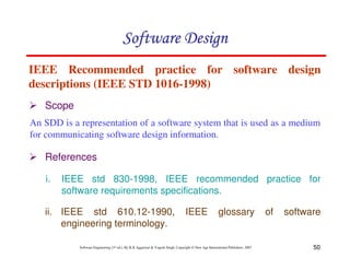 Chapter 5 software design | PDF