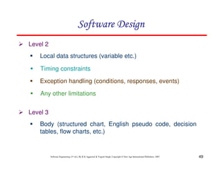Chapter 5 software design | PDF