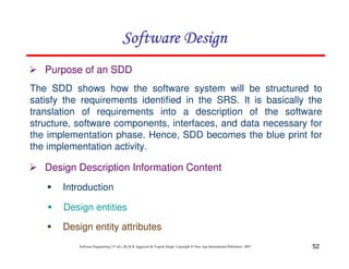Chapter 5 software design | PDF