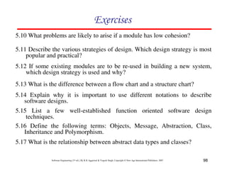 Chapter 5 software design | PDF