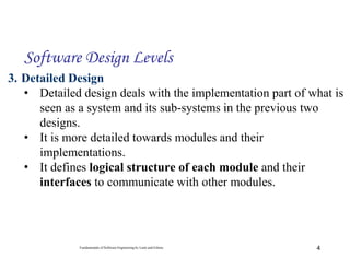 Chapter five software Software Design.pptx
