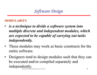 Chapter five software Software Design.pptx