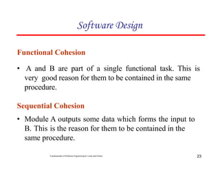 Chapter 5 Software Design of software engineering.pptx