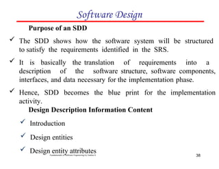 Chapter five software Software Design.pptx