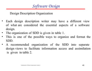 Chapter five software Software Design.pptx