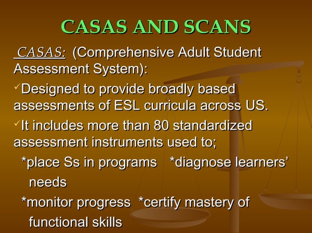 Chapter 5( standards based assessment) | PPT