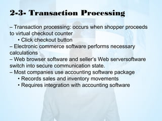 Chapter 5 tech in e commerce | PPT