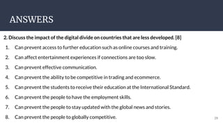The Digital Divide | PDF