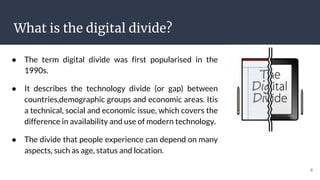 The Digital Divide | PDF