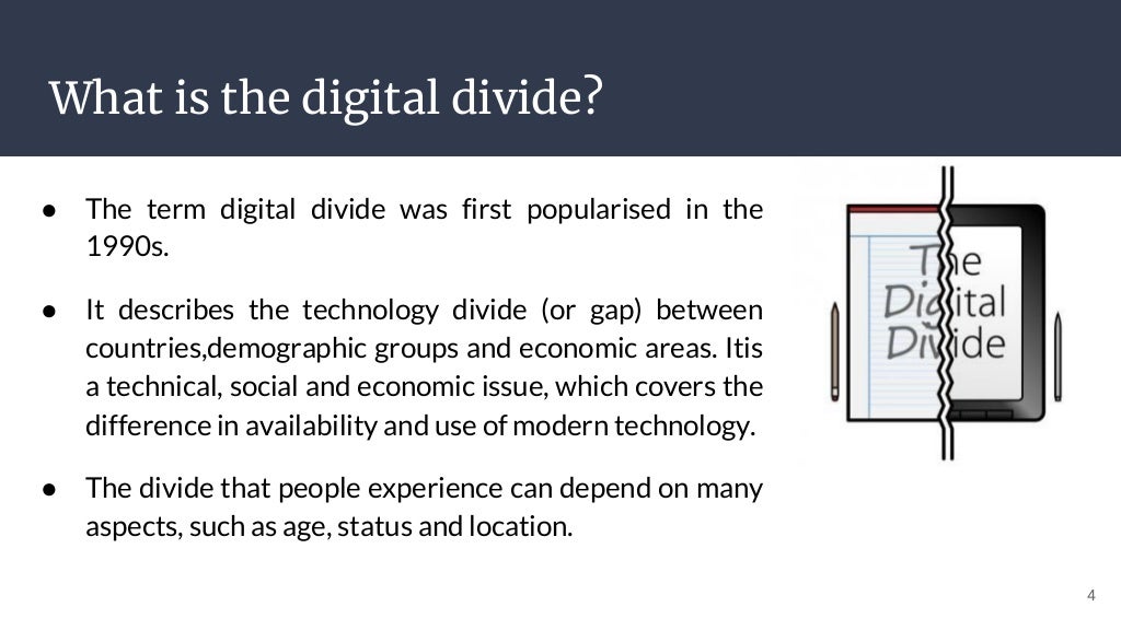 The Digital Divide