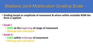 Rom Grading Mobilization | PPTX