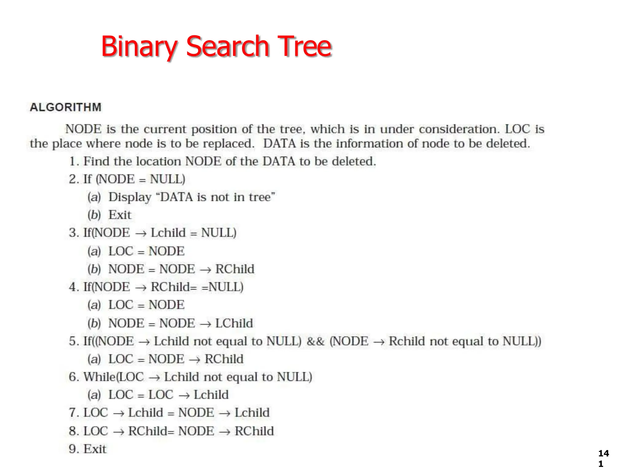 Binary Search Tree
14
1
 