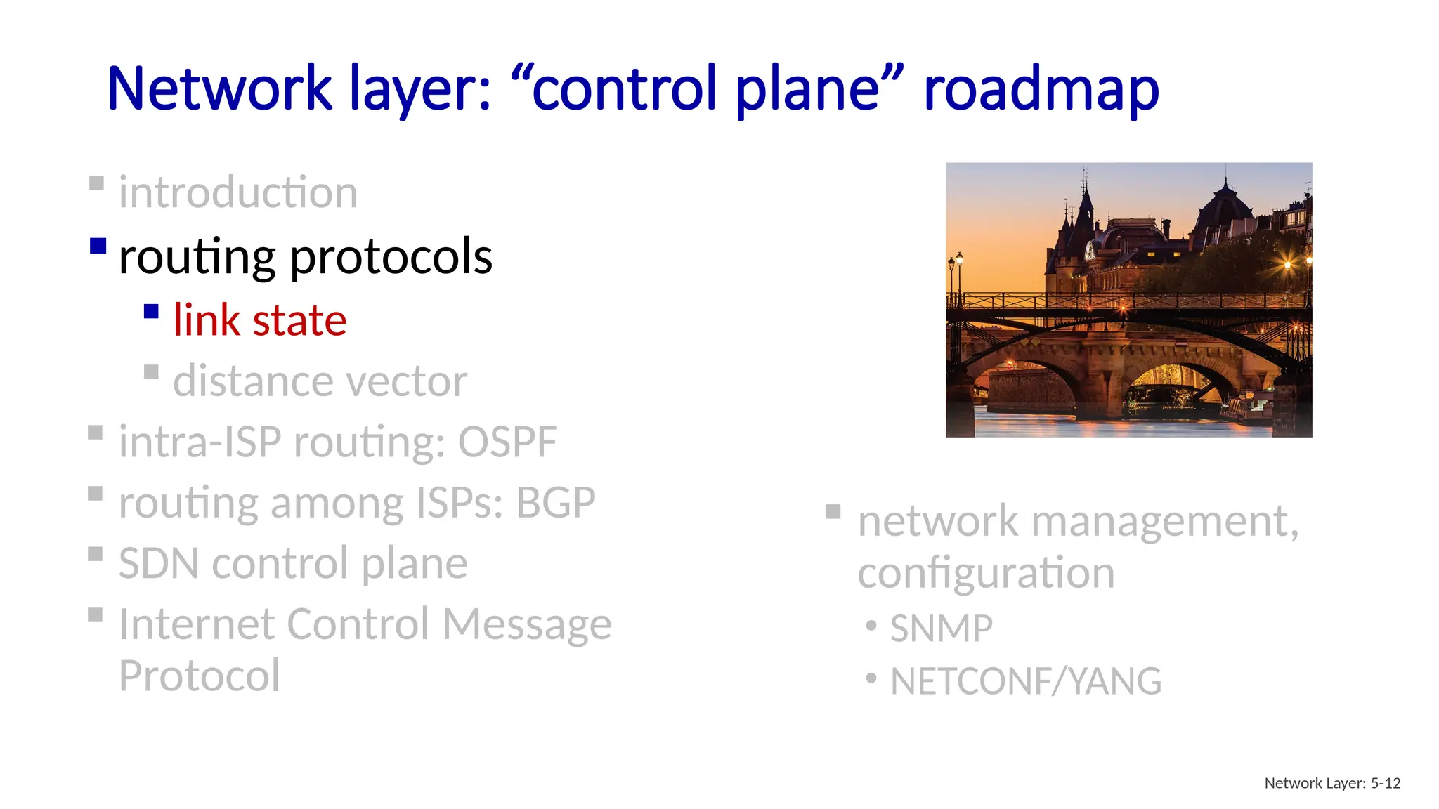 Network Layer: Control Plane (Computer Network Course) | PPTX