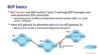 Network Layer: Control Plane (Computer Network Course) | PPTX