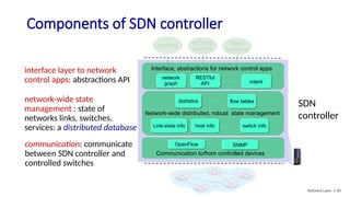 Network Layer: Control Plane (Computer Network Course) | PPTX