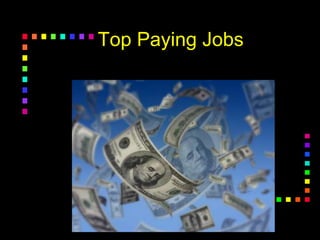 Top Paying Jobs
Require math and science
 