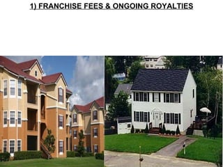 1) FRANCHISE FEES & ONGOING ROYALTIES 