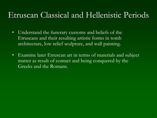 11Figure 6-4   Sarcophagus with reclining couple, from Cerveteri, Italy, ca. 520 BCE. Painted terracotta, approx. 6’ 7” X 3’ 9 1/2”. Museo Nazionale di Villa Giulia, Rome.