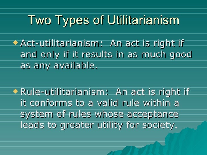 rule vs act utilitarianism example rule vs act utilitarianism example