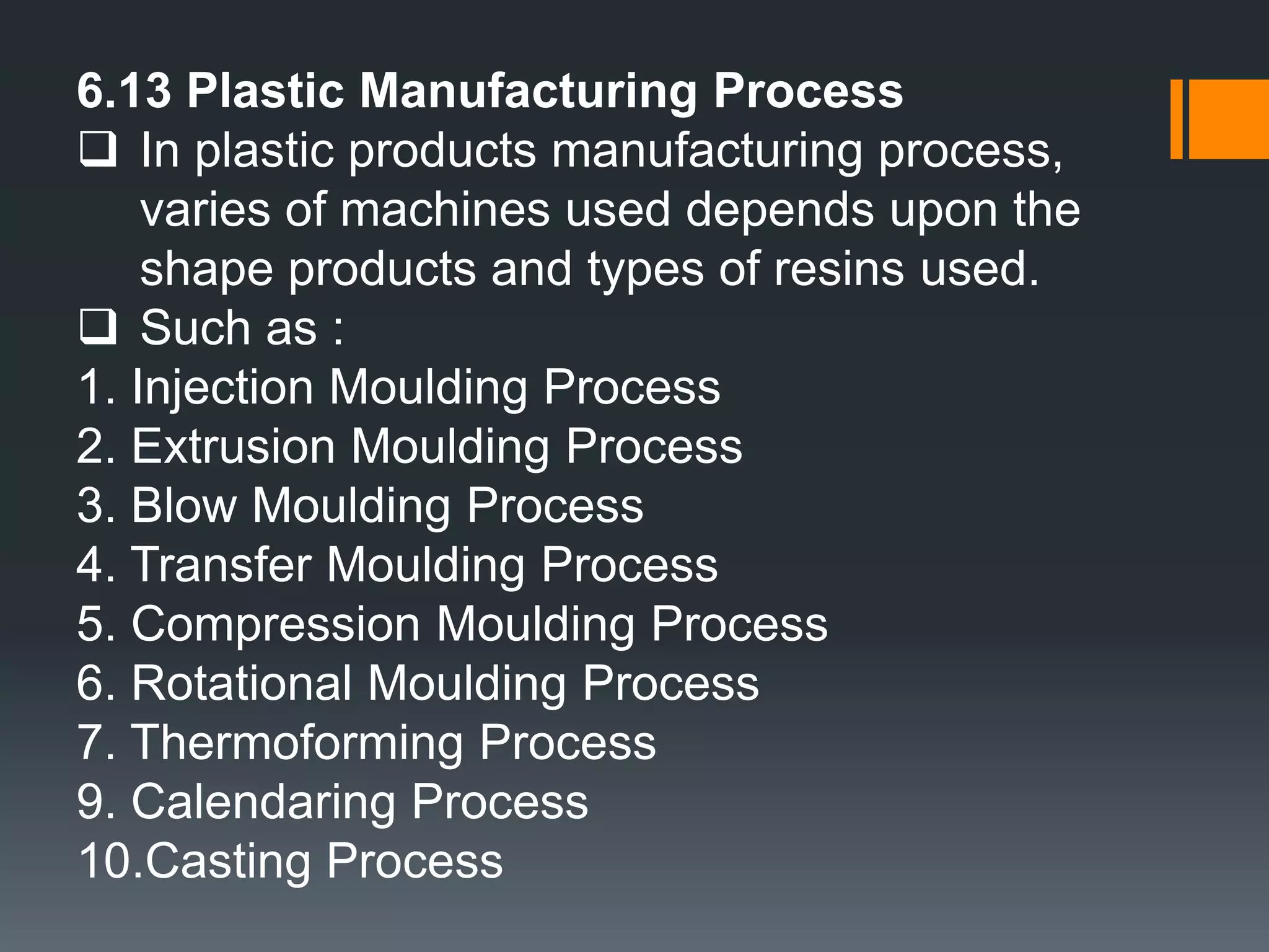 When the temperatures are reduced, the flexibility of molecule properties is blocked and it is similar to the glassy state.6.4.2 Semi-Crystalline StructureWith slow cooling, the molecules will have the certain structure.