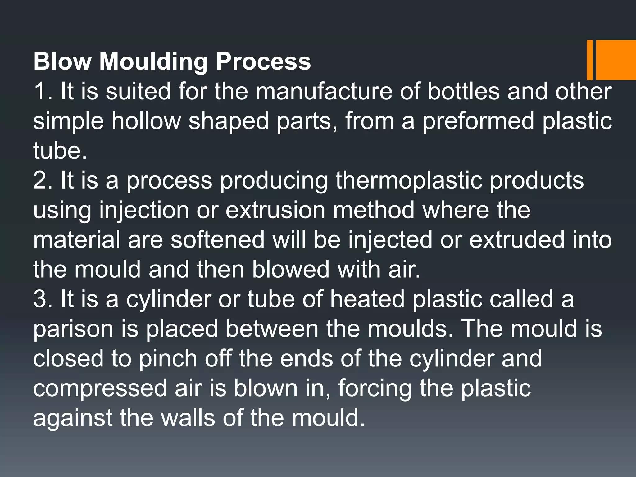 Thermoplastics are solids at room temperature , melted or softened by heating, placed into a mold and then cooled to give the desired shape.