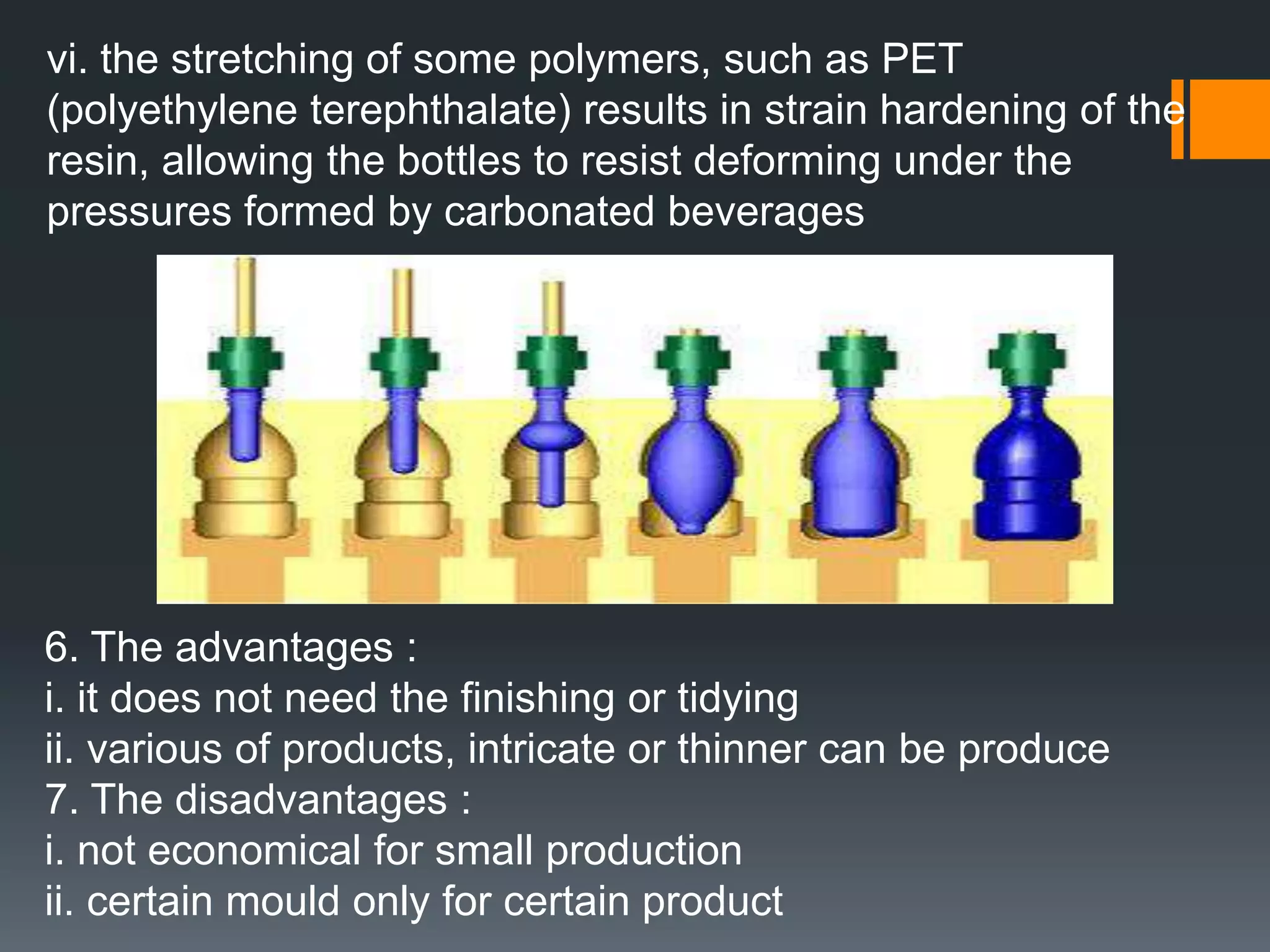 not liquidify but flow at appropriate pressure and heat for injection moulding