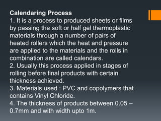 7. The disadvantages:sink = caused by moulding temperature or the      pressure are higherii.   flashing = caused by unfitted mouldiii.  bubble = caused by cold mould or the pressure are     too lowiv.  uncompleted moulding = the material did not enter     the mould fully, example : small gatesweld line = caused by cold mould, low moulding    temperature and time for injection are too fastvi.  not economical for small productionvii.  certain mould only for certain productviii. high cost of machine means that a large volume      of parts must be made to pay for the machineix. the process must be closely controlled to produce     a quality products.