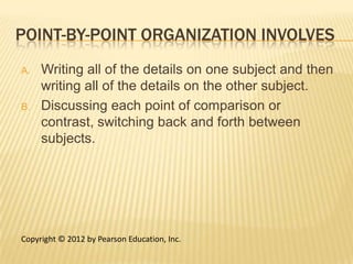 Point By Point Structure Example Chapter 6 | PPTX