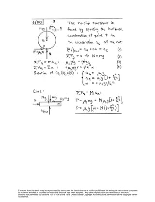 Excerpts from this work may be reproduced by instructors for distribution on a not-for-profit basis for testing or instructional purposes
to students enrolled in courses for which the textbook has been adopted. Any other reproduction or translation of this work
beyond that permitted by Sections 107 or 108 of the 1976 United States Copyright Act without the permission of the copyright owner
is unlawful.
 